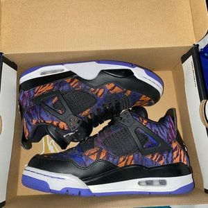 JORDAN 4 RETRO BLACK RUSH